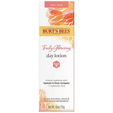 Burt's Bees Truly Glowing Day Lotion for Dry Skin