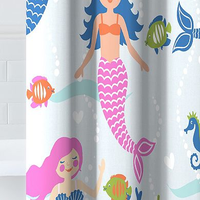 Dream Factory Mermaid Dreams Shower Curtain