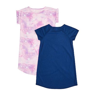 Girls 6-16 Cuddl Duds 2-Pack Nightgowns