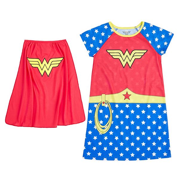 Justice League Girls Toddler Jl Reversible Nightgown