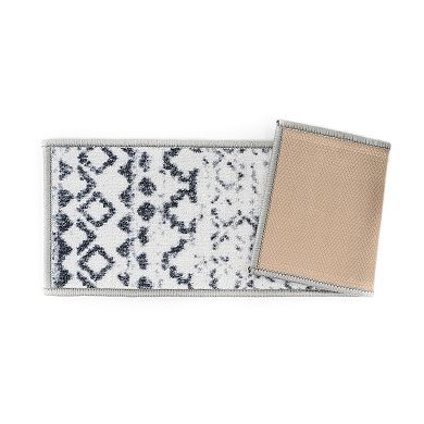 World Rug Gallery Muted Geo Stair Treads