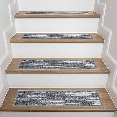 World Rug Gallery Abstract 13-pack Stair Treads