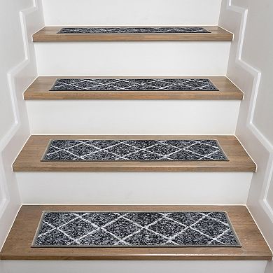 World Rug Gallery Contemporary 4-pk Stair Treads