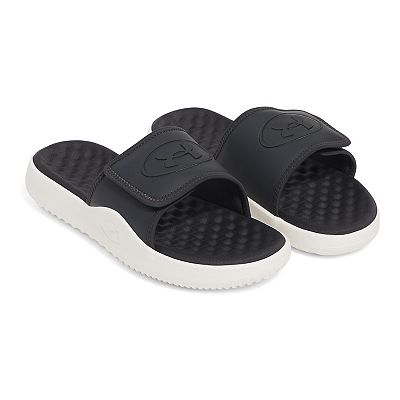 Under Armour UA Ignite Pro 8 SL Sandals NWT Men\'s 14 Black/White Under Armour Men main image 2