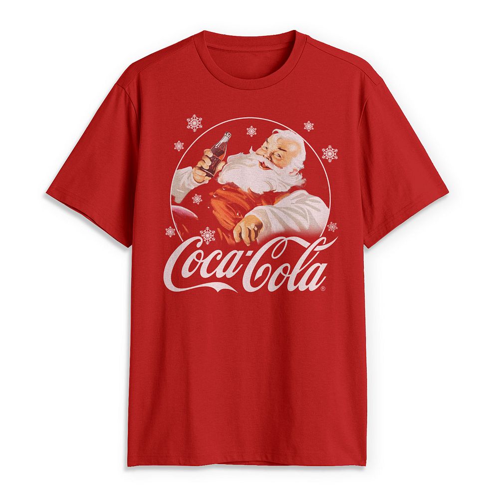 Coca-Cola T-shirt à manches courtes Pop Art Coke pour homme, Noir