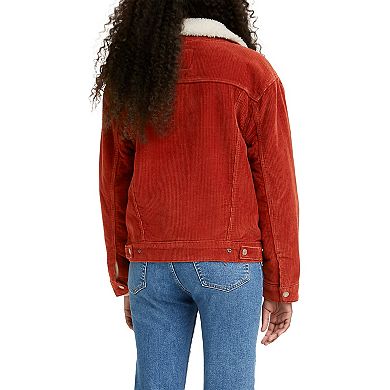 Juniors' Levi's® Women's Sherpa Ex-Boyfriend Trucker Jacket