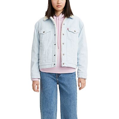 Women s Levi s Ex Boyfriend Sherpa Trucker Jacket