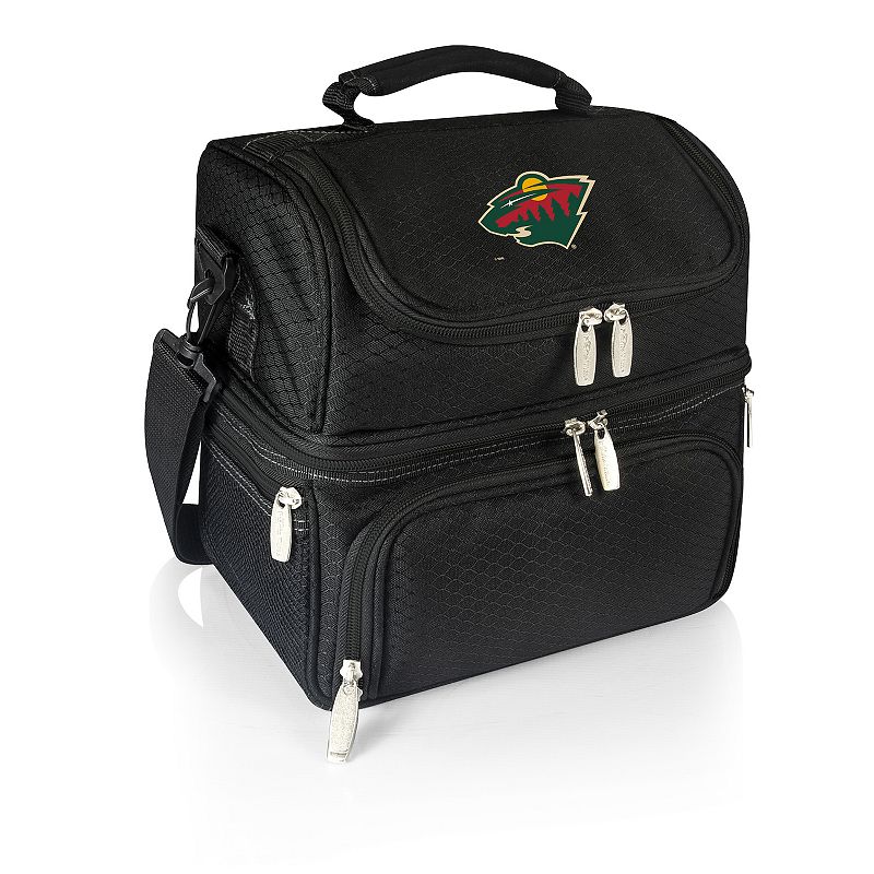 Picnic Time Minnesota Wild Pranzo Lunch Cooler Bag, Black