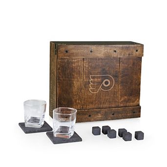 Picnic Time Philadelphia Flyers Whiskey Box Gift Set