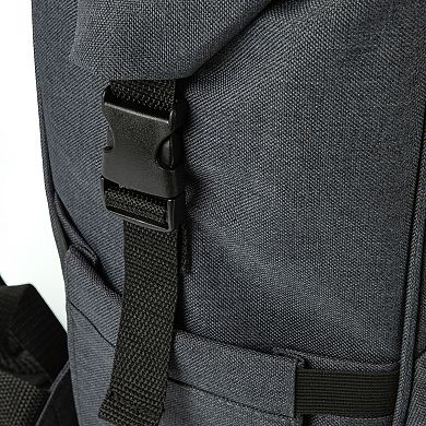 Picnic Time Boston Buins On The Go Roll-Top Cooler Backpack