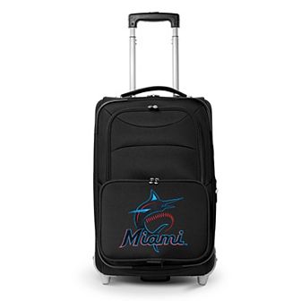 Miami Marlins Carry-On Rolling Softside Luggage