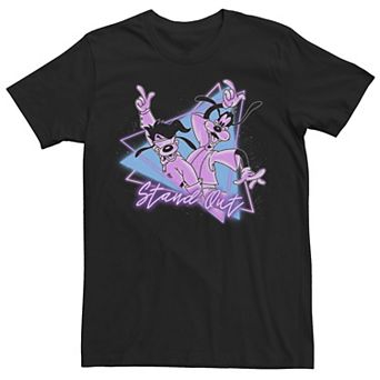 Men's A Goofy Movie Neon Rock Vintage Tee
