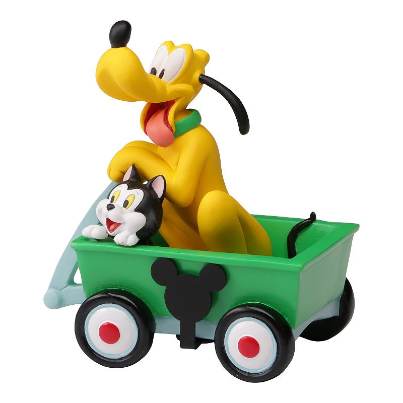 Disney Pluto Figaro Parade Figurine Table Decor by Precious Moments, Multic