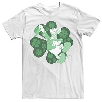 Disney's Mickey And Friends Men's St. Patrick's Day Donald Duck Tee