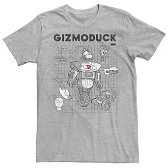 Disney's DuckTales Men's Gizmoduck Schematic Tee