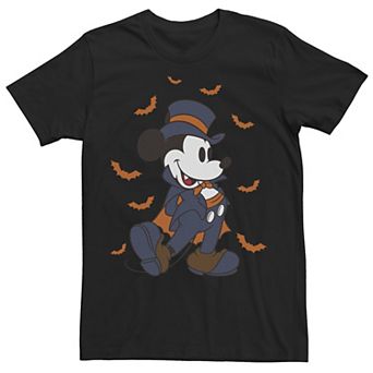 Disney's Mickey & Friends Men's Halloween Mickey Vampire Portrait Tee