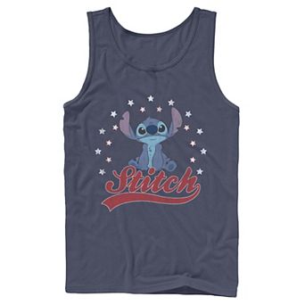 Men's Disney Lilo & Stitch Americana Stitch Portrait Tank Top