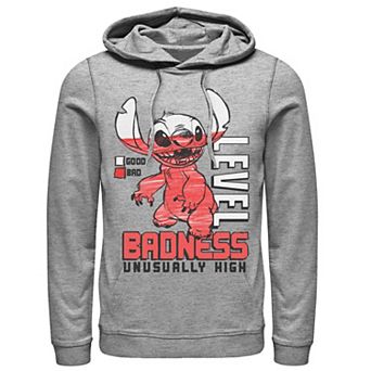 Disney's Lilo & Stitch Level Badness Gradient Portrait Men's Hoodie