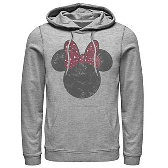 Disney's Mickey And Friends Minnie Mouse Silhouette Men's Hoodie