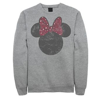 Disney's Mickey & Friends Minnie Mouse Men's Silhouette Sweatshirt