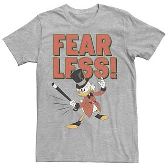 Disney's DuckTales Scrooge McDuck Men's Fear Less Tee