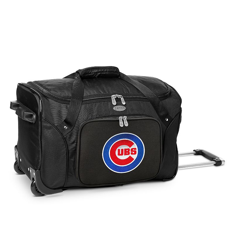 Chicago Cubs 22-Inch Wheeled Duffel Bag, Team