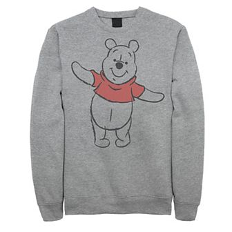 Disney's Winnie The Pooh Men's Art Bear Sketch Sweatshirt