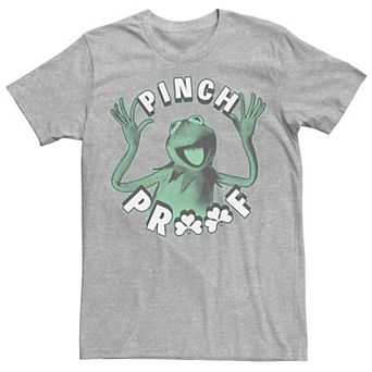 Men's Disney Muppets St. Patrick's Day Kermit The Frog Pinch Proof Tee