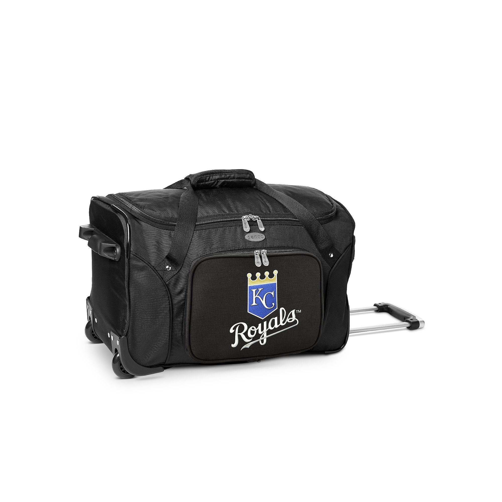 Kansas City Royals 22-Inch Wheeled Duffel Bag, Team