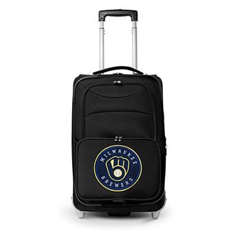 Milwaukee Brewers Carry-On Rolling Softside Luggage