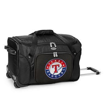 Texas Rangers 22-Inch Wheeled Duffel Bag