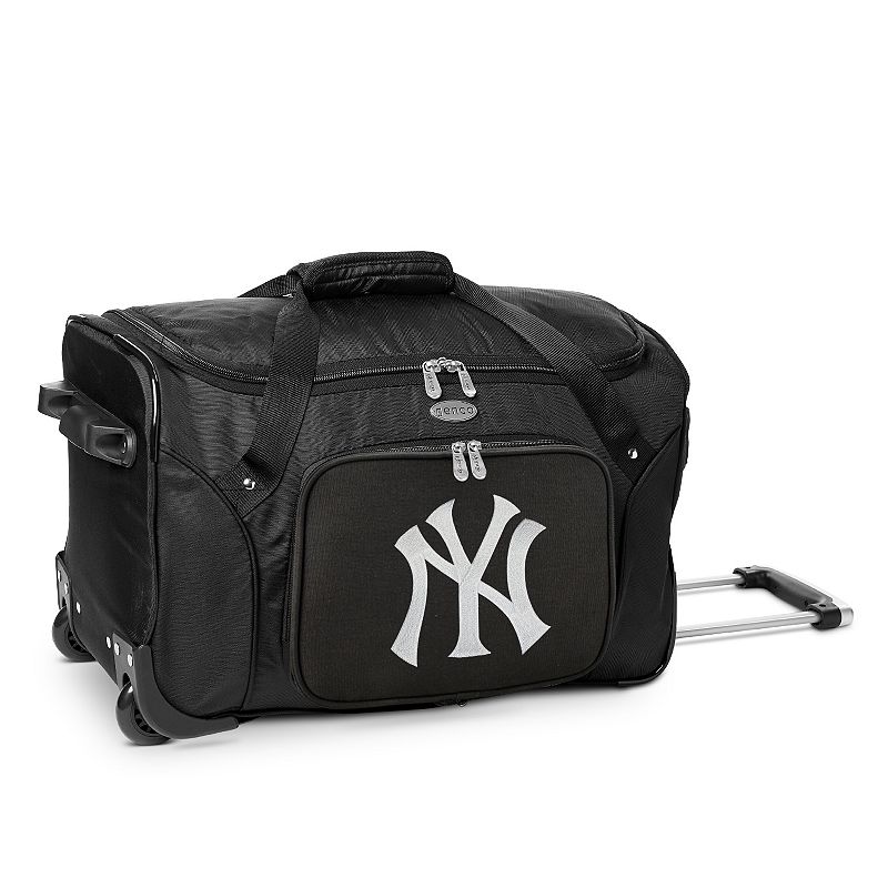 New York Yankees Rolling Duffel Bag, Team