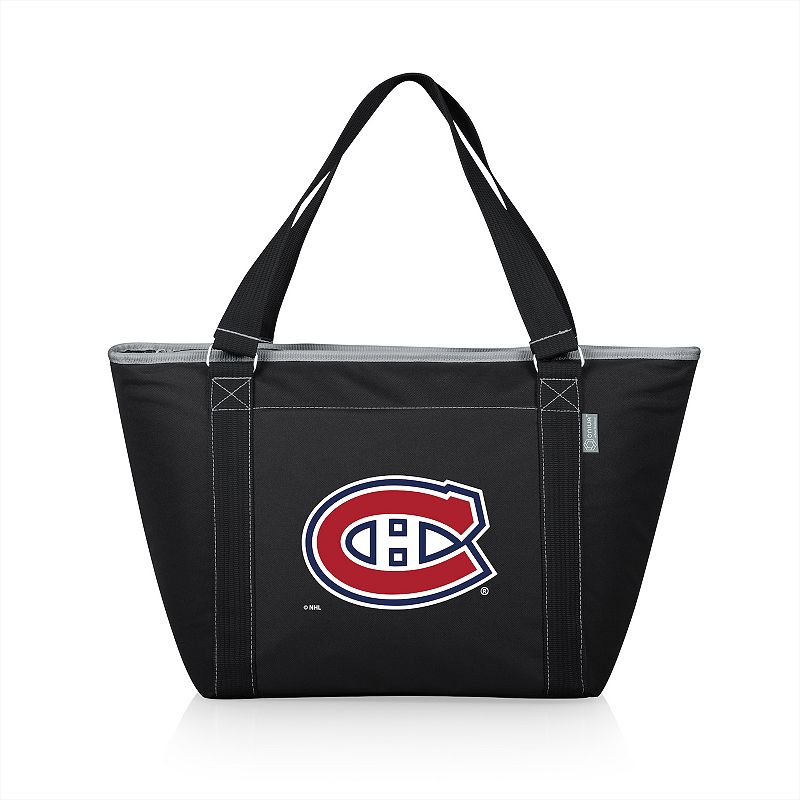 Picnic Time Montreal Canadiens Topanga Cooler Tote Bag, Cnd Black