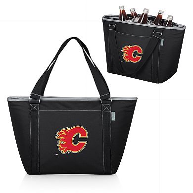 Picnic Time Calgary Flames Topanga Cooler Tote Bag
