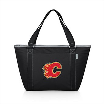 Picnic Time Calgary Flames Topanga Cooler Tote Bag