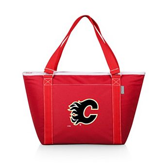 Picnic Time Calgary Flames Topanga Cooler Tote Bag