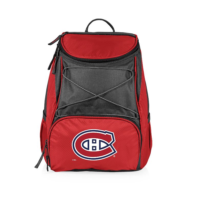 Picnic Time Montreal Canadiens PTX Backpack Cooler, Cnd Red