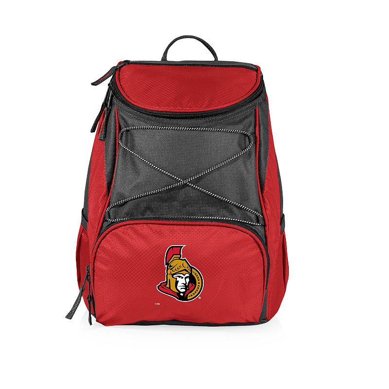 Picnic Time Ottawa Senators PTX Backpack Cooler, Sen Red