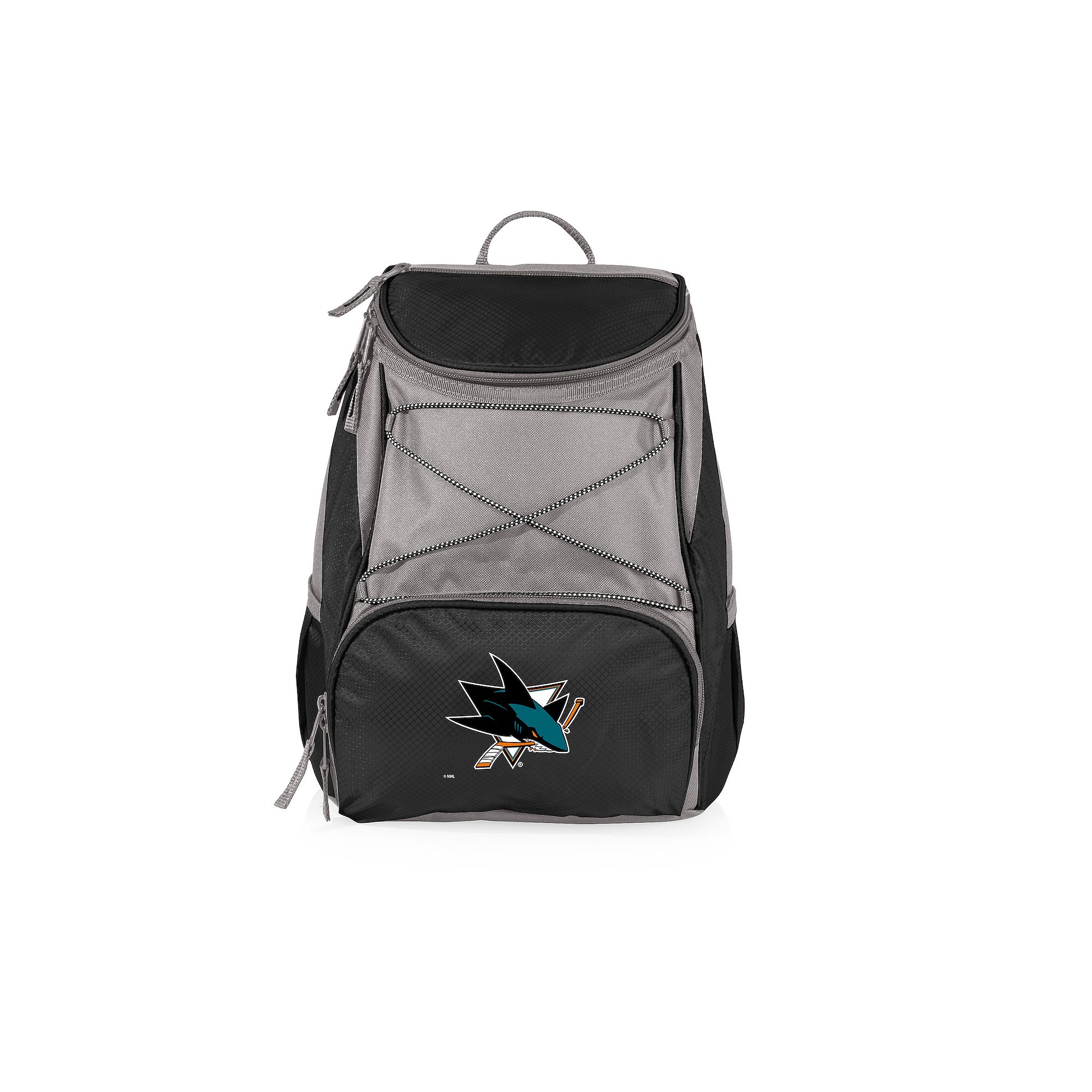Picnic Time San Jose Sharks PTX Backpack Cooler, Sks Black