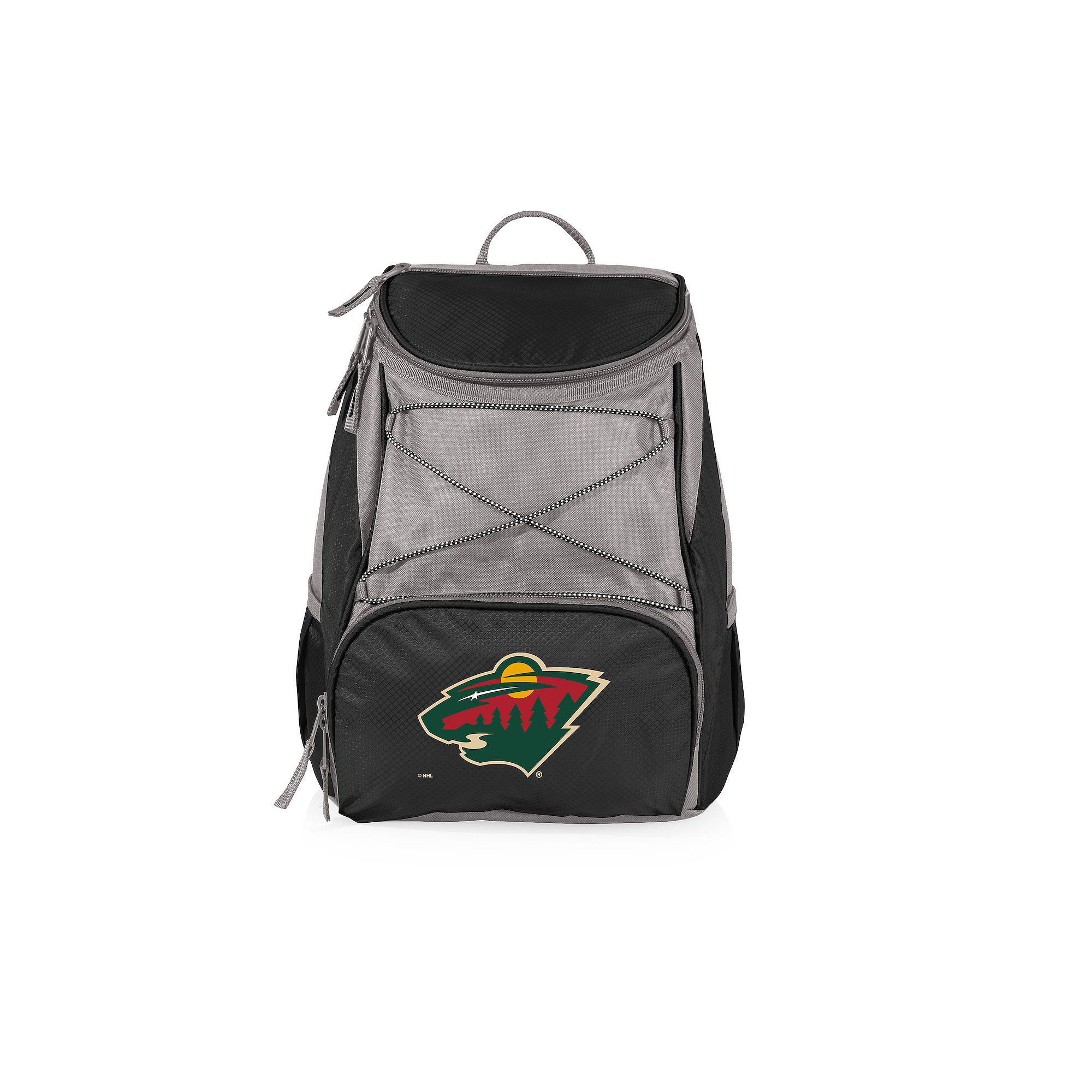 Picnic Time Minnesota Wild PTX Backpack Cooler, Black