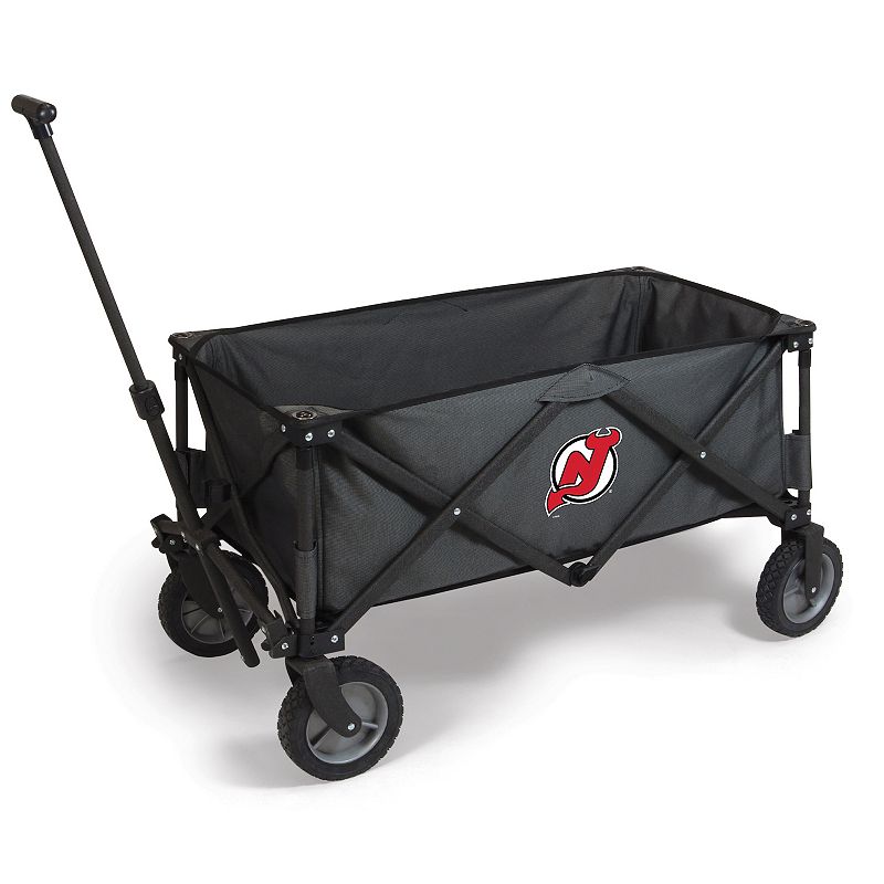 Picnic Time New Jersey Devils Adventure Wagon Portable Utility Wagon, Med G