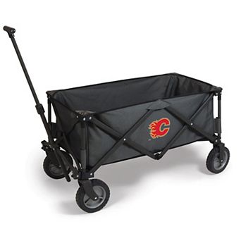 Picnic Time Adventure Calgary Flames Wagon Portable Utility Wagon