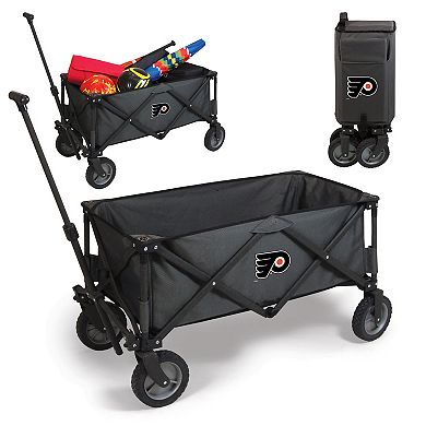Picnic Time Philadelphia Flyers Adventure Wagon Portable Utility Wagon