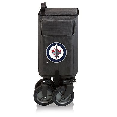 Picnic Time Winnipeg Jets Adventure Wagon Portable Utility Wagon