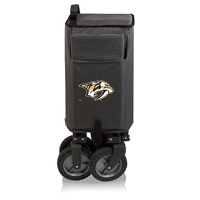 Picnic Time Nashville Predators Adventure Wagon Portable Utility Wagon