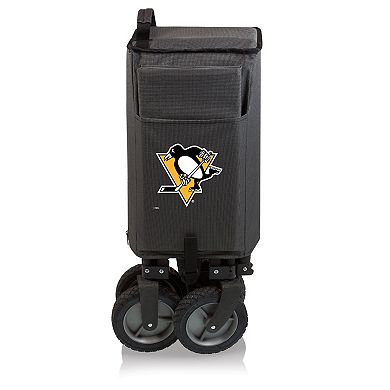 Picnic Time Pittsburgh Penguins Adventure Wagon Portable Utility Wagon