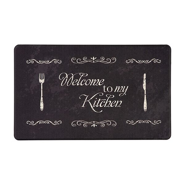World Rug Gallery Welcome To My Kitchen Anti Fatigue Mat