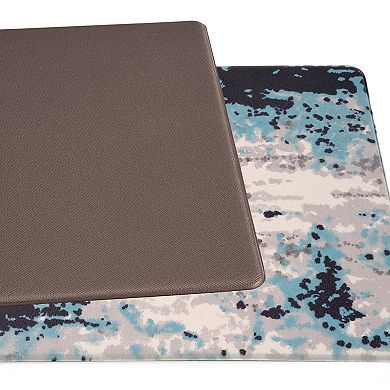 World Rug Gallery Contemporary Abstract Anti-Fatigue Mat