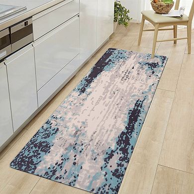 World Rug Gallery Contemporary Abstract Anti-Fatigue Mat