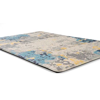 World Rug Gallery Transitional Abstract Anti-Fatigue Mat